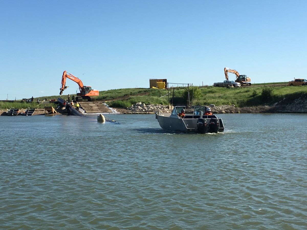 Conduit Liner Installation, SK - Dominion Divers