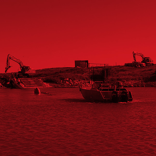 Morrison Dam, East Poplar River, Coronach, SK