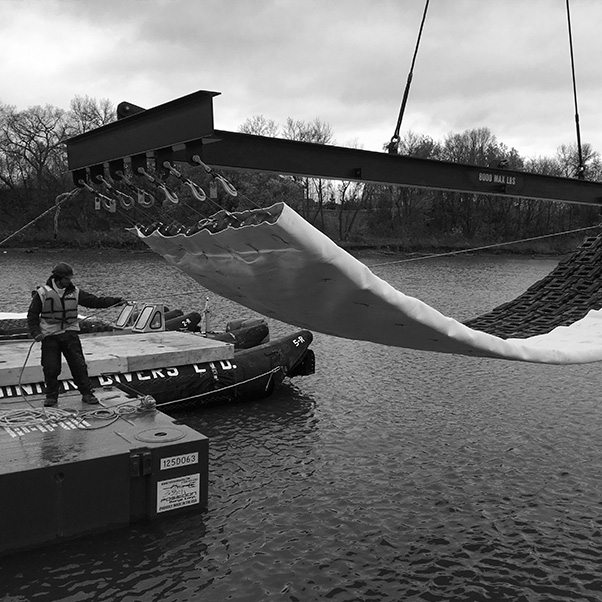 Gas Pipeline, Red River, Selkirk, MB